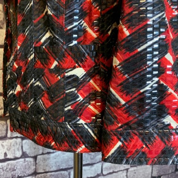 Ruby Rd 3/4 Sleeve Shiny Jacket Size 12P - Picture 5 of 9